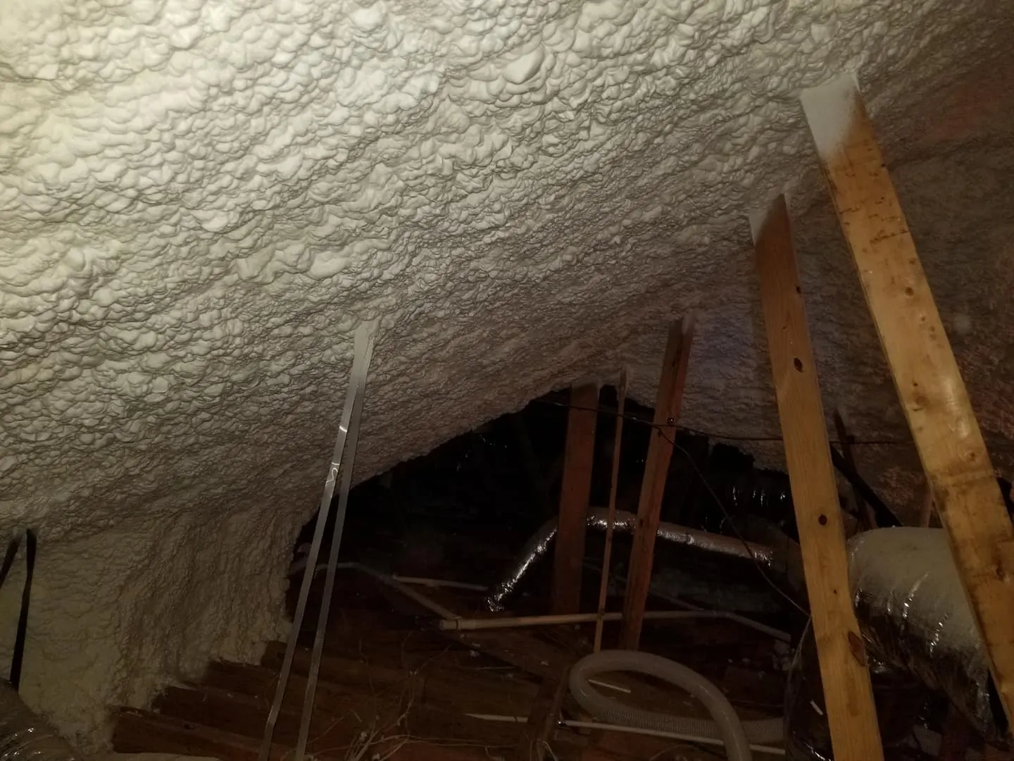 Attic Spray Foam Insulation South Carolina 01